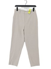 Uniqlo Women's Suit Trousers M Tan Polyester