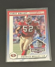 2024 Score - First Ballot Patrick Willis #2 San Francisco 49Ers