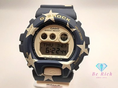 Casio G-Shock ALIFE GD-X6900AL-2JR Limited Stripes Men's Watch Blue Red Cream