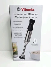 Brand New Sealed Vitamix 5 Speed Immersion Blender - Silver Hand-held 