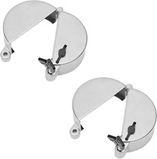 2X Semi Truck Locking Diesel Fuel Tank Cap Cover For Freightliner Western Star