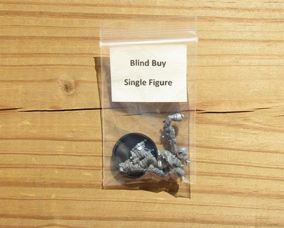 40K Astra Militarum _Cadian Shock Troop w/ Lasgun Blind Buy Single Figure New