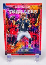 Joe Burrow 2024 Panini Rookies Stars Thrillers Red Power PRIZM T-JBW Bengals