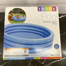 Intex 58in X 13in Crystal Blue Above Ground Pool