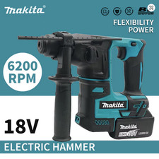 Martello Perforatore Makita 18V LXT Brushless – 6200 RPM – SDS Plus – Solo Corpo