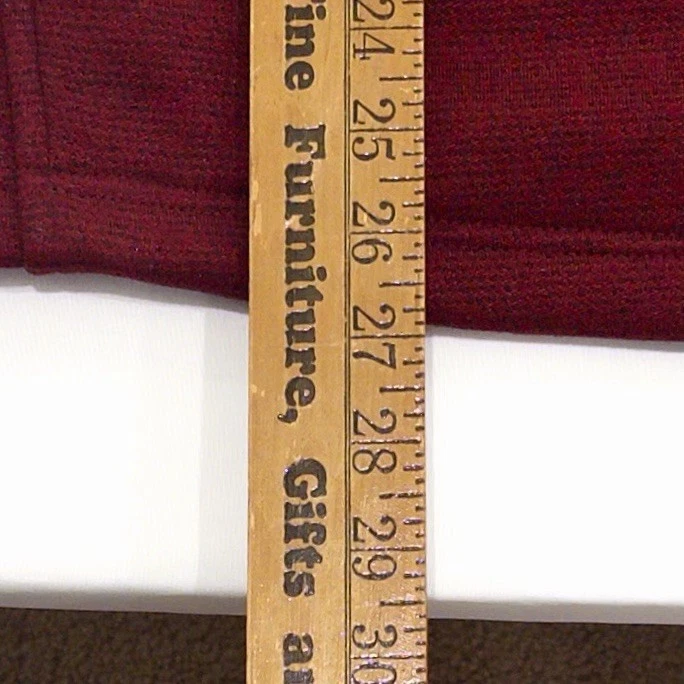 Chaleco polar IZOD para hombre XXL rojo cremallera completa bolsillos sin mangas Foto 4 de 4