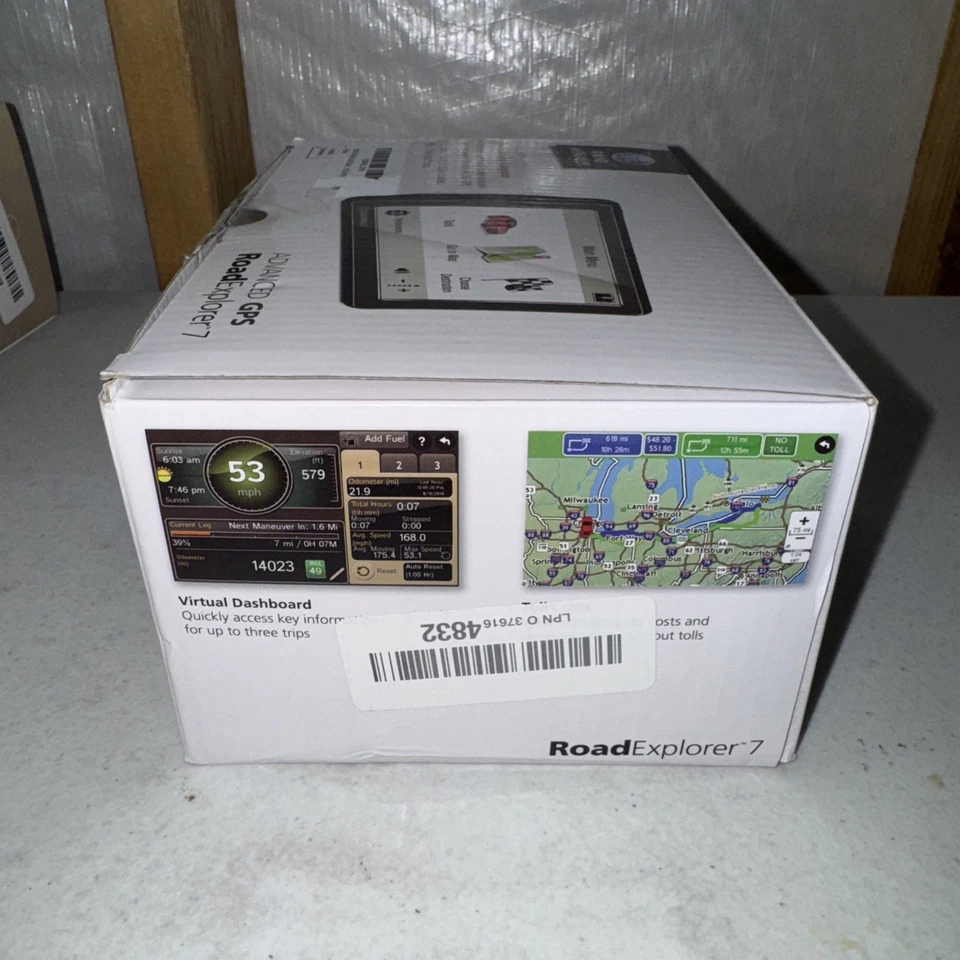 Rand McNally RoadExplorer 7 Advanced GPS Car Tablet Sealed Box - Image 3 of 4