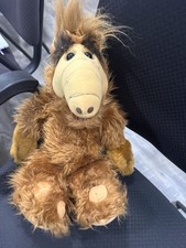 Vintage Coleco 1986 Talking ALF Plush With Voice Box Alien Productions 18" Works