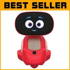 Interactive Miko 3 AI Robot for Girls  Boys Ages 5-10  Red