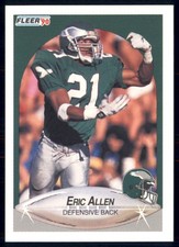 1990 Fleer - Eric Allen #78