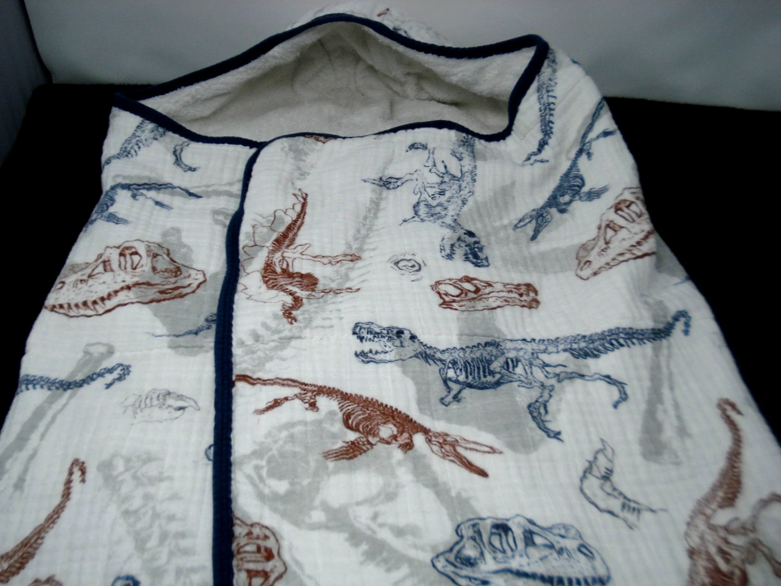 Little Unicorn Jurassic World Hooded Toddler Towel Cotton Muslin Terry Cloth