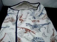 Little Unicorn Jurassic World Hooded Toddler Towel Cotton Muslin Terry Cloth