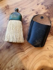 Antique Grooming Clothing Brush Metal Stop Stiff Bristles  3 1/2 " tall
