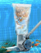 Rechargeable Heavy Duty Pool Leaf Vacuum Cleaner, Commercial Power Suction fo...