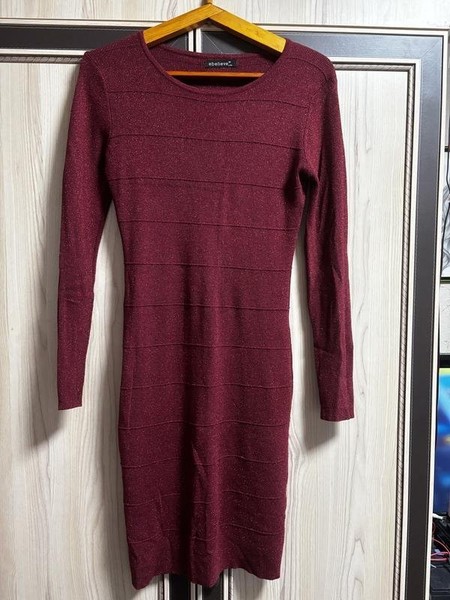 Women & Other Stories Dress Red Viscose XL