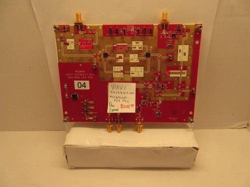 VIAVI MUSTANG FEX POC 22128417-001, TESTDESIGN BOARD, OHNE ZUBEHÖR, GEBRAUCHT - Bild 1 von 2