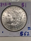 1898-O $1 Morgan Dollar -FREE SHIPPING-