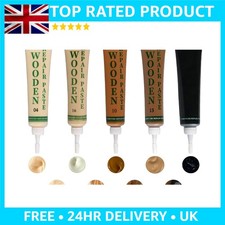 5Pcs Laminate Floor Repair Kit Oak Wood Furniture Filler, Light to Dark Brown