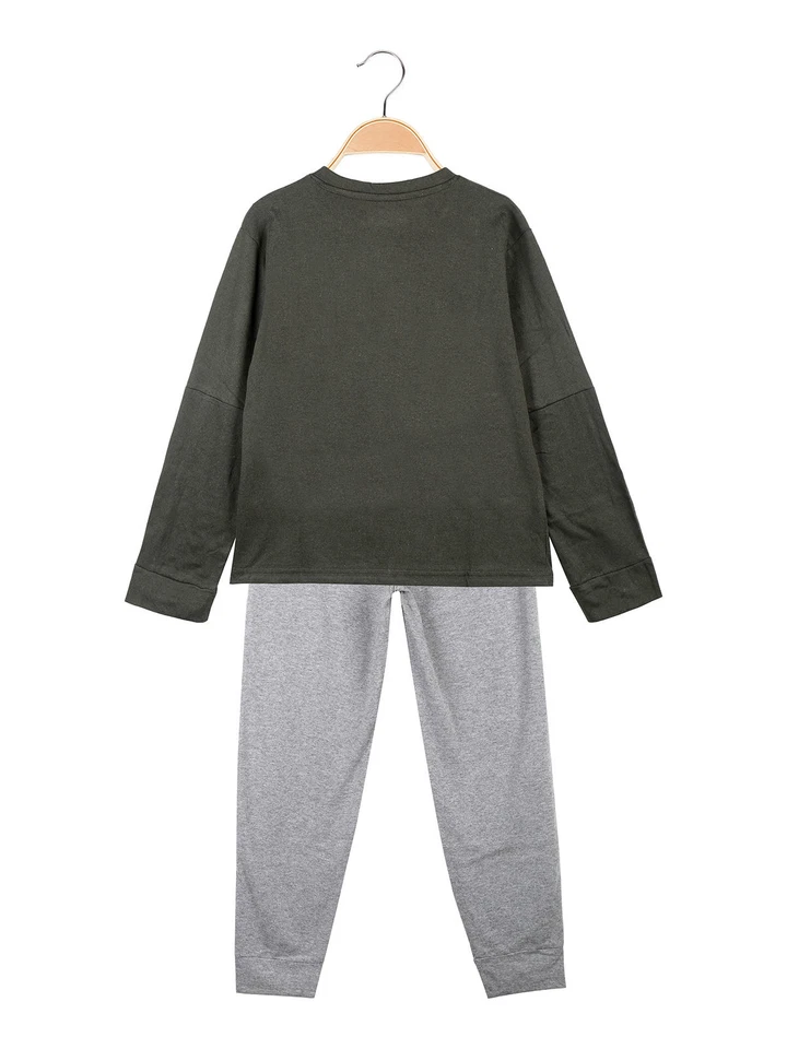 Kappa Pigiama lungo da ragazzo in misto cotone - Immagine 4 di 4