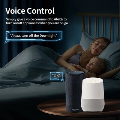 TNCE TUYA Smart Plug WiFi Steckdose EU 16A/20A Power Monitor Timing Funktion