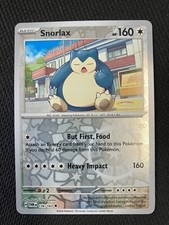 2024 Pokemon TCG - Snorlax - 136/167 - Reverse Holo -  Twilight Masquerade