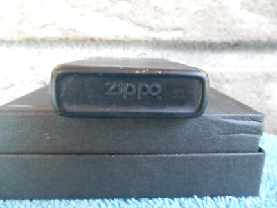 RETRO 1995 H XI ZIPPO BLACK FLIP TOP CIGARETTE LIGHTER | eBay
