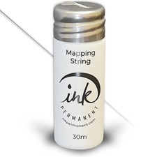 White Brow Mapping String Pre-Inked Mapping String for Permanent Makeup