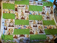 Gnome/Sunflower Quilt