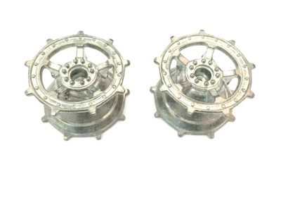 Heng Long RC Tank 1/16 2.4Ghz German King Tiger Metal Driving Wheel Part 1 Set