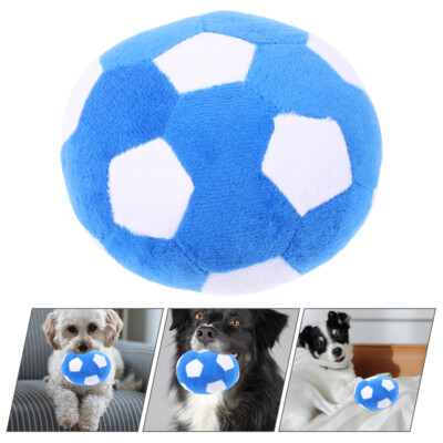 Fluffy Ball Dog Toy Soft Material for Dogs Squeaky Pet Soccer