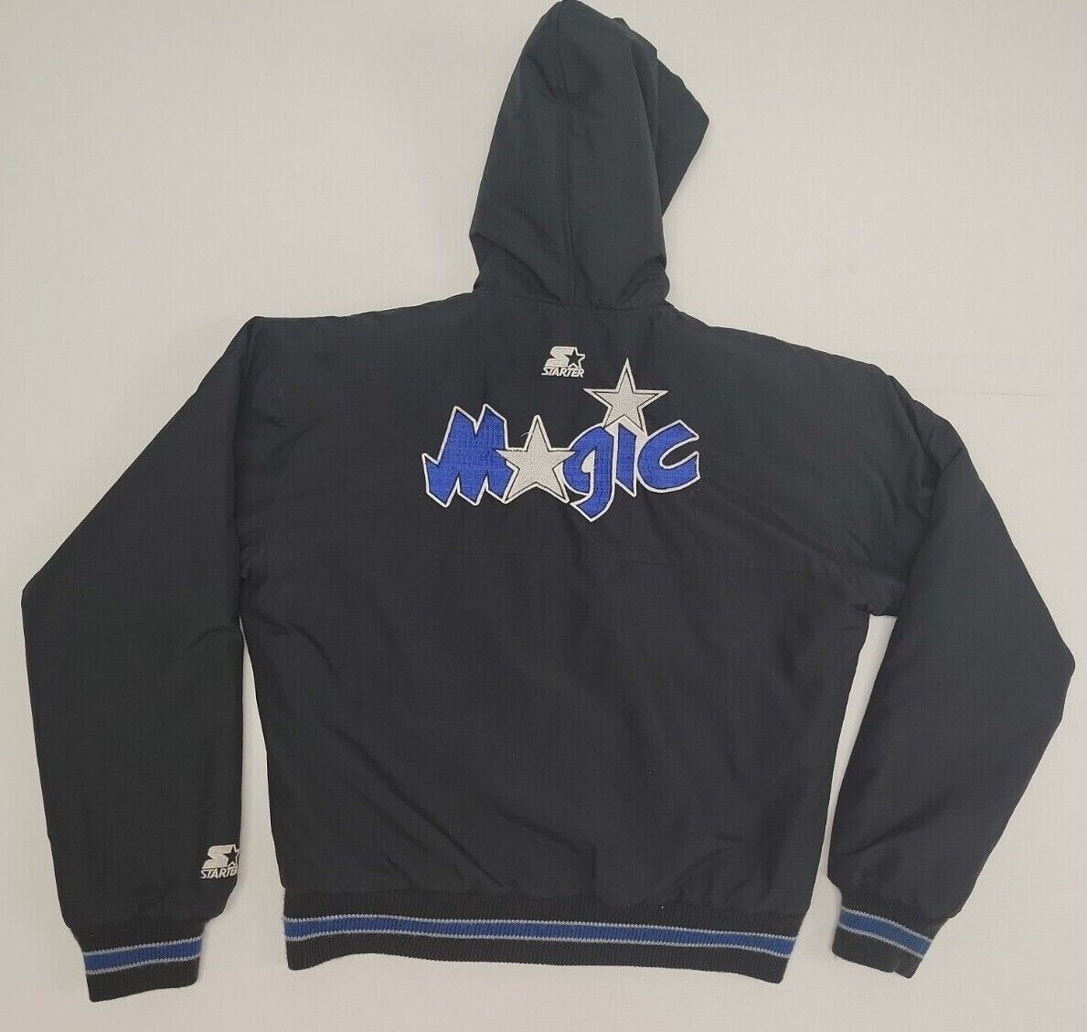 Vtg 90s Starter Orlando Magic Full Zip Puffer Pullover Vtg 90s Starter Orlando Magic Full Zip Puffer Pullover