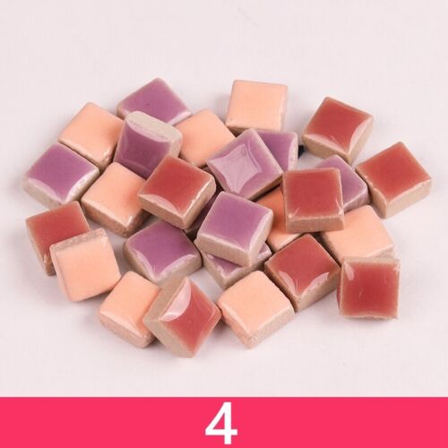 1cm 200g Carré Céramique Mosaïque Tuiles Main Matériaux DIY Mural Art Décoration - Afbeelding 28 van 50