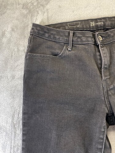 Levi’s Legging Women’s Size 29 Black Stretch Skinny - Picture 3 of 18
