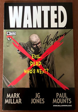 WANTED #6 SIGNED JG Jones **ULTRA RARE!** Variant, MINT, Mark Millar, Image 2005