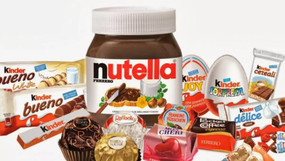 Nutella FERRERO Spread - with Hazel Chocolate Kinder Jar 450gr