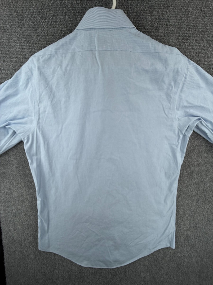 Brooks Brothers Non Iron Button Up Shirt 16 33 Milano Slim Supima
