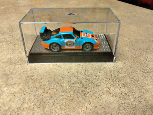 Hot Wheels GULF RACING LIVERY PORSCHE 993 GT2 W/REAL RIDERS-CUSTOM-VERY SHARP!!