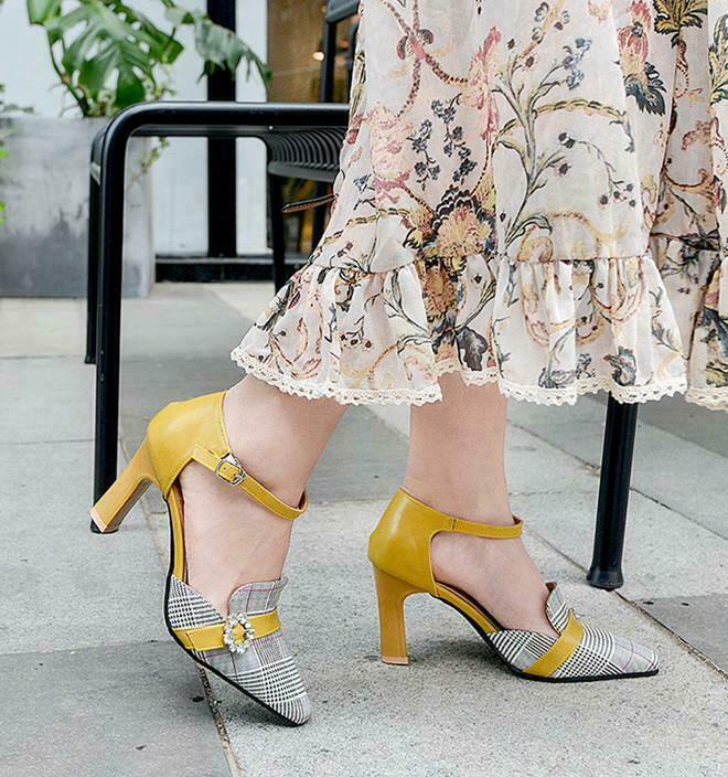 Womens Pointy Toe Buckle Ankle Strap Buckle Dress Shoes Pumps Rhinestone Lady sz | eBay Womens Pointy Toe Buckle Ankle Strap Buckle Dress Shoes Pumps Rhinestone Lady sz | eBay