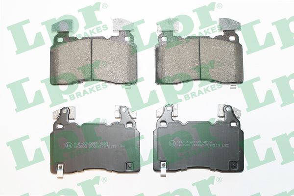 Lpr 05P2113 Brake Pad Set, Disc Brake For Opel Vauxhall-image