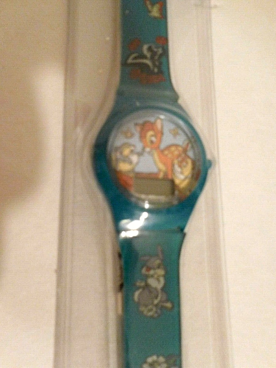 Disney Bambi Digital Child's Watch New in Package #14684 Vintage