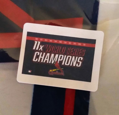 New San Louis Cardinals 11X World Series Champions Flag 3 feet x 5 feet - Picture 8 of 8