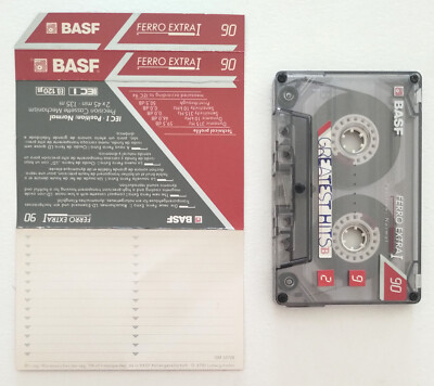 Mc Basf Ferro Extra I 90 Musikkassette Vintage Compact Cassette Tape gebraucht Used F
