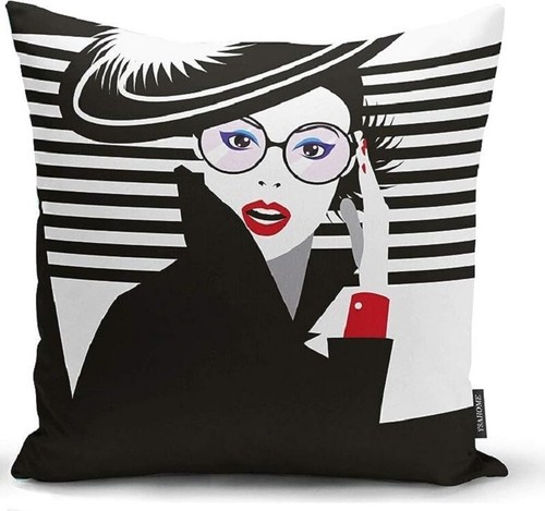Ysahome Fashion Belle Home Decor Throw Pillow Case Fancy Theme Decorative 18x18 - 第 2/9 張圖片
