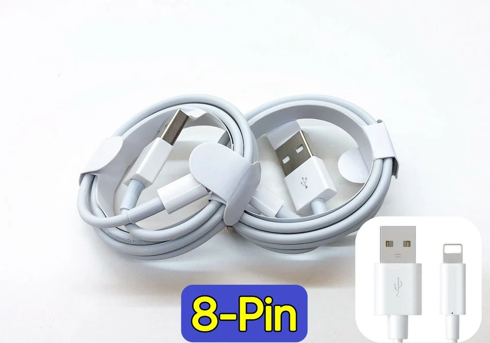 100X USB Charger Cable Cord Compatible to charge iPhone 4 4S iPod iPhone 7Plus - Image 3 of 3