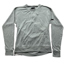 Under Armour Fitted Gray Vented Athletic Pullover Sweatshirt Women's Size M