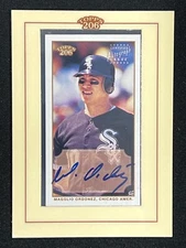 2002 Topps 206 Auto Magglio Ordonez #TA-MO Auto
