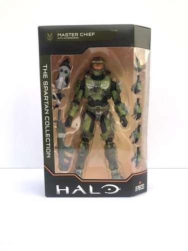 Jazwares HLW0018 The Spartan Collection Master Chief Action Figure - Green - Picture 1 of 2