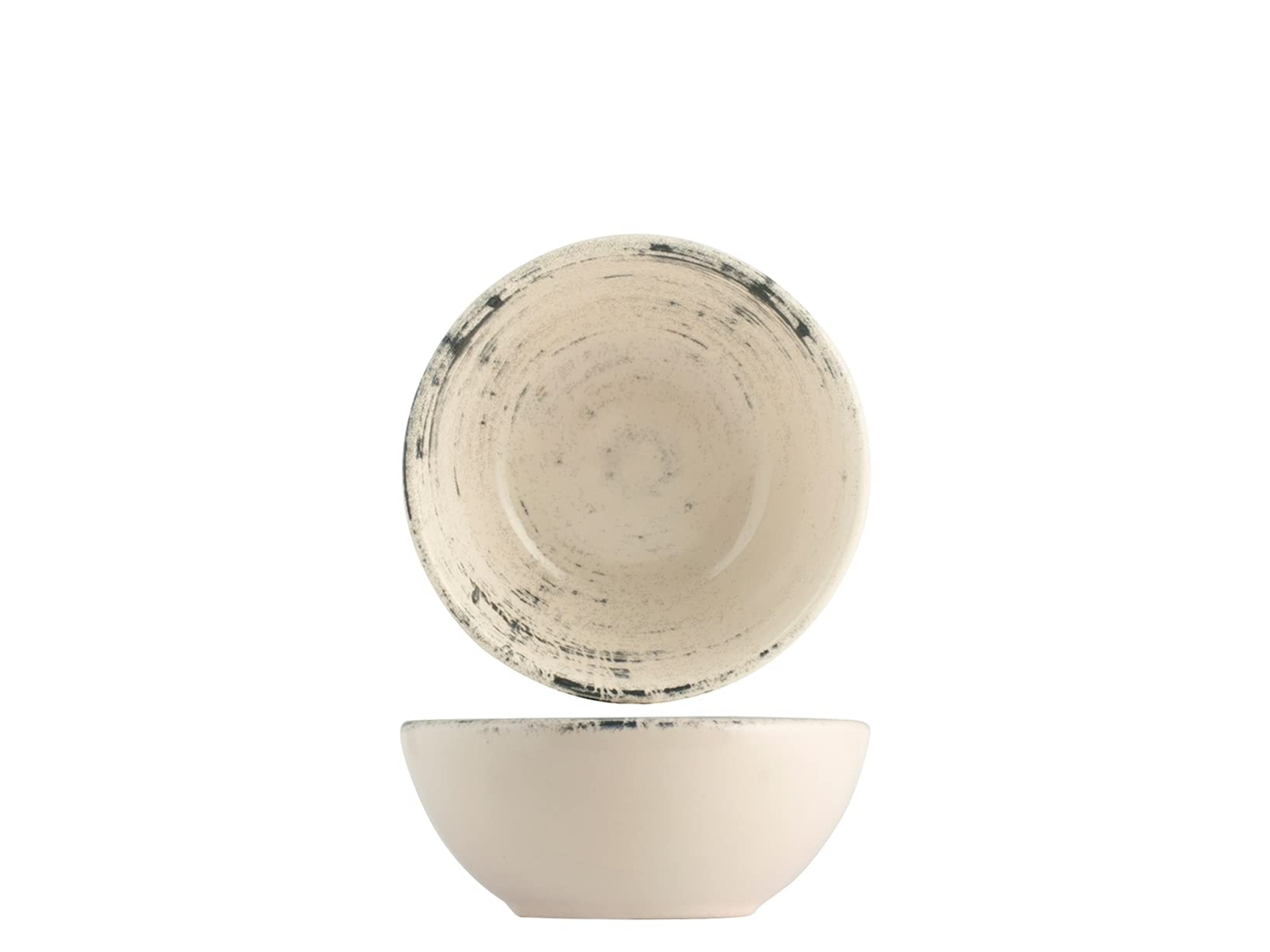 H&H 3241455 Coppetta Silk, Stoneware, Tonda, 9 cm