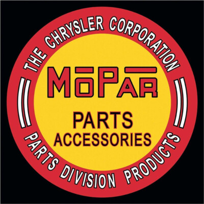 US Blechschild rund MOPAR 30 cm Muscle Car V8 SRT Big Block verschiedene Designs