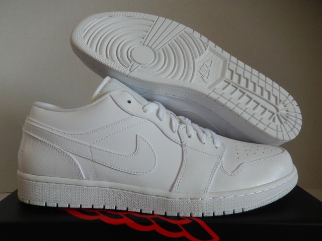 jordan 1 low white mens